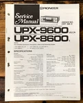 Pioneer UPX-8600 UPX-9600 Car Stereo Service Manual *original* #1. Fixed Price $14.97.