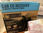 Car Stereo Reciever Aiwa CDC-Z117 45X4 Output Power Receiver Nos. Fixed Price $65.99.