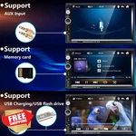Podofo 7" Double Din Car Stereo, Touch Screen, Backup Camera. Fixed Price $56.49.