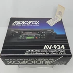 Nib Oem Audiovox AV-934 Am/fm Cassette Car Stereo Auto-reverse Quartz Clock 80S. Fixed Price $199.99.