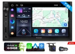 Eonon UX7A Android 14 Double 2DIN 7" Ips Stereo Radio Gps Navi Carplay Audio. Fixed Price $181.54.