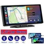 Lamtto 9.26" Portable Wireless Apple Carplay/android Auto Hd Touch Screen Fm Bt. Fixed Price $66.31.