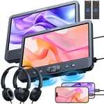 Dual Screen 10.1 Portable Car Dvd Player Headrest Monitor USB/HDMI/CD/VCD/MP3. Fixed Price $186.99.