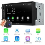 Eonon 7" Qled Double Din Android Auto Stereo Radio Carplay Gps Bluetooth Dsp. Fixed Price $128.35.