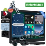 Atoto X10 12.95'' 1& 2DIN Android Car Stereo Floating Display Ai Vision W/ Cam. Fixed Price $529.99.