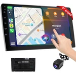 9 Inch Wireless Carplay Screen For Car,double Din Audio Receivers With Vo.... Fixed Price $111.31.