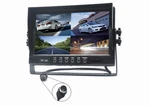9" Tft Lcd 4 Split Quad Video Car Rear View Backup Monitor For Reverse Camera. Fixed Price $50.00.
