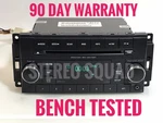 2007-2009 Chrysler Dodge Jeep Oem Factory Am Fm Sat Radio MP3 Cd Player CH813C. Fixed Price $136.50.