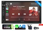Eonon UX7A Double 2DIN 7" Stereo Android Auto 14 Audio Gps Navi Carplay. Fixed Price $181.45.