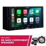 Alpine ILX-W770-M 7" Multimedia Receiver With S2-S40C 4" Component Speakers. Fixed Price $584.91.