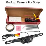 Rearview Backup Plate Camera For Sony XAVAX200SXM XAV-AX200SXM Install Kit. Fixed Price $36.90.