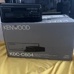 Old School Kenwood KRC-502 Cassette + KDC-C604 10 Disc Changer Set!! Rare Japan. Fixed Price $200.00.