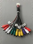 Dual In/out Av & Rca Cable For DVD110, XDVD110BT, XDVD210, XDVD210BT, DV616BT. Fixed Price $17.95.
