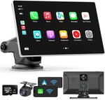 Portable Apple Carplay Screen For Car, 9" Wireless & Android Auto,. Fixed Price $202.99.
