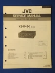 Jvc KS-R490 Car Audio Cassette Service Manual Factory Original Real Thing. Fixed Price $10.74.