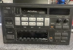 Acura Oem Car Stereo Cassette Radio/graphic Eq. Fixed Price $150.00.
