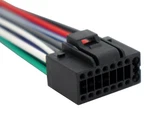 Kenwood KDC-MP522 Aftermarket Stereo Radio Receiver Replacement Wire Harness. Fixed Price $8.95.