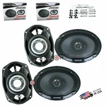 4 Kenwood KFC-6966S 6" 3-WAY Car Audio Coaxial Speakers 6X9" 800W 2PAIR. Fixed Price $119.99.