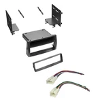 Car Stereo Dash Install Kit W/ Pocket & Female Harness 2003-2008 Toyota Corolla. Fixed Price $16.99.