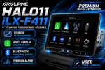 Alpine HALO11 ILX-F411 11" Floating Touchscreen Stereo Apple Carplay Android. Fixed Price $1199.00.