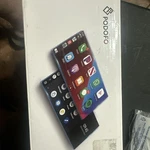 Podofo PODA3247 Black Touchscreen Android Auto Voice Control Portable Carplay. Fixed Price $28.00.