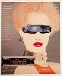 Vintage 1987 Pioneer KEH-9292 Car Stereo Ad New Wave Cyberpunk Aesthetic. Fixed Price $18.05.