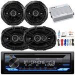 Jvc KD-T720BT Cd Player Receiver, 2X 6.5" Speakers, 6X9" 4CH Amp. Fixed Price $388.99.