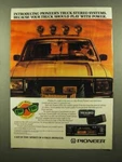 1986 Pioneer KEH-5151 Cassette Receiver Ad Truck. Fixed Price $19.99.