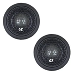 Ground Zero Radioactive Gzrt 25SQ 1 Inch Coated Silk Dome Tweeter 70W Rms Pair. Fixed Price $113.72.