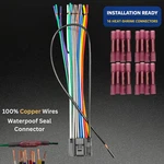 Power Wire Harness For Kenwood KDC-HD548U KDCHD548U Kit With Connectors. Fixed Price $10.95.