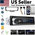 Bluetooth Car Stereo Audio In-dash Fm Aux Input Receiver Sd Usb MP3 Radio Player. Fixed Price $15.99.