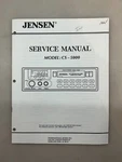 Jensen CS-5000 Original Service Manual Free Shipping. Fixed Price $14.00.