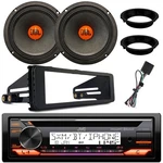 Jvc Bluetooth Stereo Cd Receiver, 2X 6.5" 300W Speakers W/adapters, Install Kit. Fixed Price $295.49.