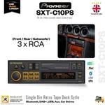 Pioneer SXT-C10PS Dab+ Bluetooth 1-DIN Retro Car Stereo Tape Deck Style Head Uni. Fixed Price $473.83.