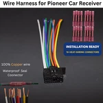 Wire Harness For Pioneer DEH-X4800BT DEHX4800BT Kit With Connectors. Fixed Price $10.95.