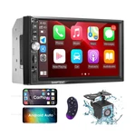 Double Din Stereo Radio Compatible With Apple Carplay Android Auto, 7.... Fixed Price $174.72.