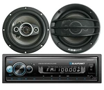 Blaupunkt Vermont 72 Bluetooth Receiver + 2X Audiobank AB-630 6.5" Speakers. Fixed Price $68.99.