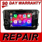Repair Your 2016 - 2019 Volkswagen Oem Gps Navigation Touch Screen Replacement. Fixed Price $349.00.