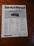 Panasonic CQ-S884EU Am Fm Cassette Service Manual. Fixed Price $17.00.