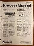 Panasonic CQ-DF800U CQ-DFX700U Cd Player Car Stereo Original Repair Manual. Fixed Price $14.94.