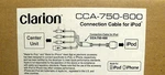 New Clarion CCA-750-600 Video Connecting Cable For Ipod/iphone To Receiver. Fixed Price $17.99.