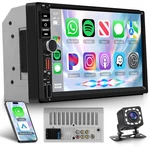 Rimoody Double Din 7 Inch Touchscreen Radio Wireless Carplay Android.... Fixed Price $87.97.