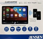 New Jensen CAR140MW 10" Digital Media Stereo 2DIN, Wireless Carplay/android Auto. Fixed Price $399.99.