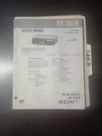 Sony XR-787R Service Manual Original Repair Book Fm/am Cassette Car Stereo. Fixed Price $49.99.