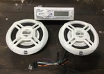 Dual Radio MXD339BT Pair DMP672 Speakers. Fixed Price $89.50.