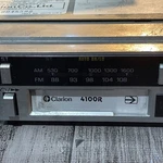 Clarion Auto Dx / Lo Fm Cassette Stereo Receiver Tested Working Model 4100R. Fixed Price $29.99.