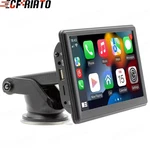 7" Portable Stereo Radio Wireless Apple Carplay Android Auto Touch Screen. Fixed Price $29.99.