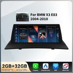 ANDROID13 Gps Navigation Carplay 10.25" Screen Wifi For Bmw X3 E83 2004-2010. Fixed Price $219.99.