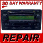 Repair Service Only - Toyota Sequoia Tundra Jbl Radio 6 Disc Changer Cd Player. Fixed Price $199.00.