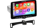 Boss BE9ACP.WXC Stereo Wireless Apple Carplay Android Auto 1-DIN Camera. Fixed Price $379.00.
